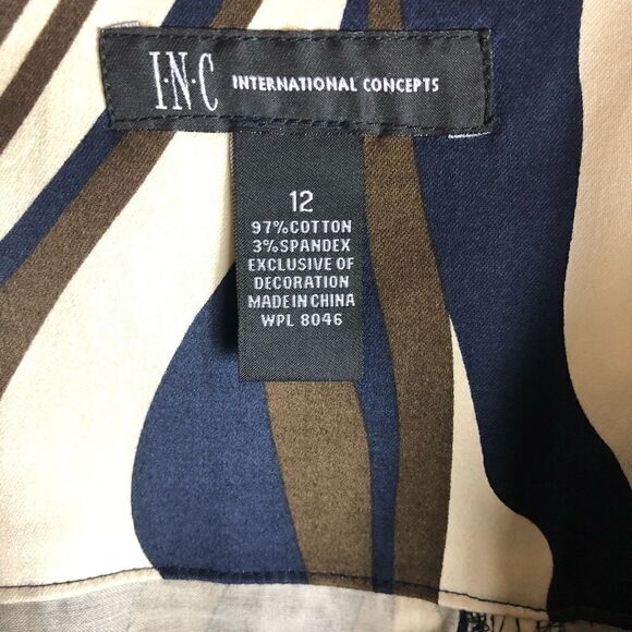 NWT I.N.C. International Concepts Skirt Size 12 - Picture 4 of 4